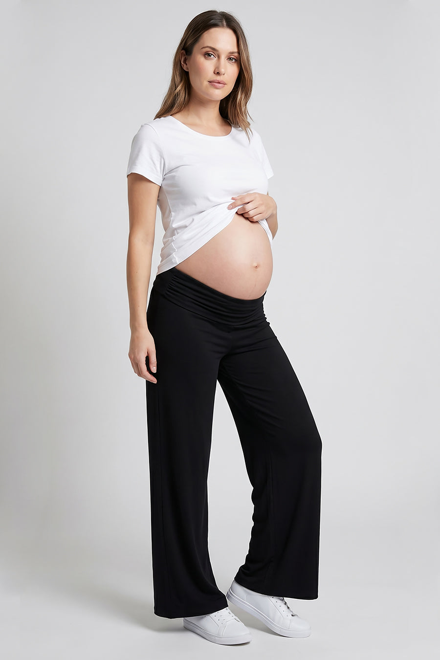 Maternity Roll Panel Palazzo