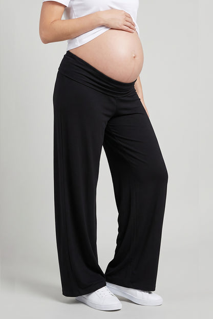 Maternity Roll Panel Palazzo