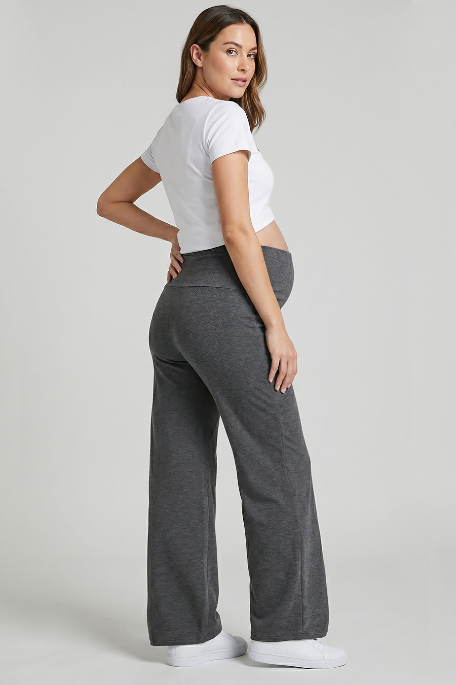 Maternity Roll Panel Palazzo