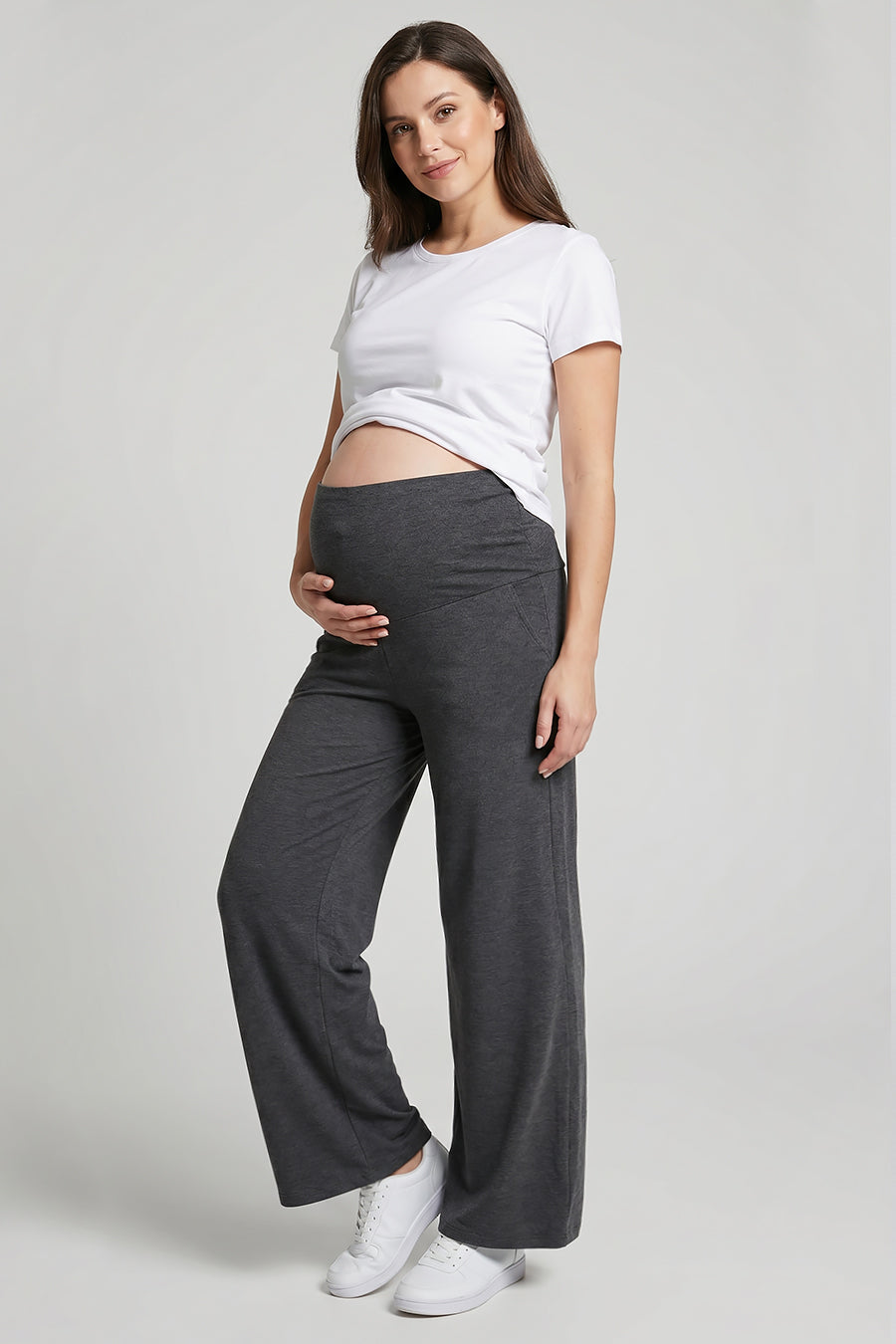 Maternity Roll Panel Palazzo