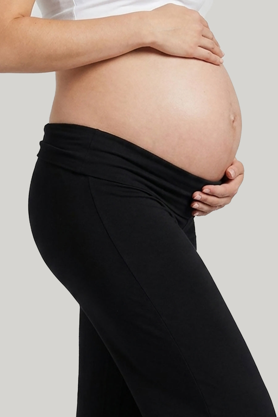 Maternity Roll Panel Pants