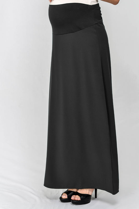 Full Panel Maternity Maxi Skirt