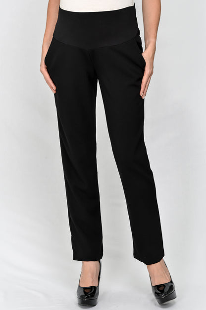 Maternity Demi Panel Straight Leg Pants