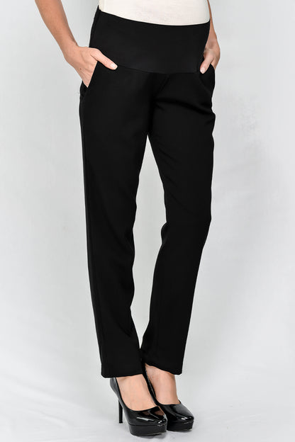 Maternity Demi Panel Straight Leg Pants