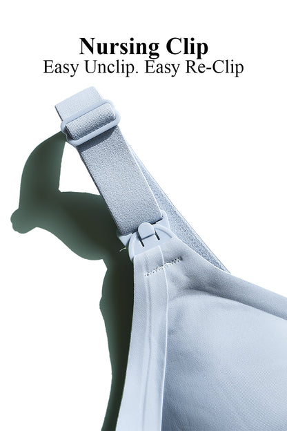 Antibacterial Silky Seamless Nursing Bra