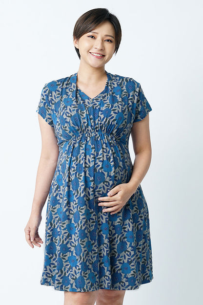 Maternity Empire Gathered Nursing Dress