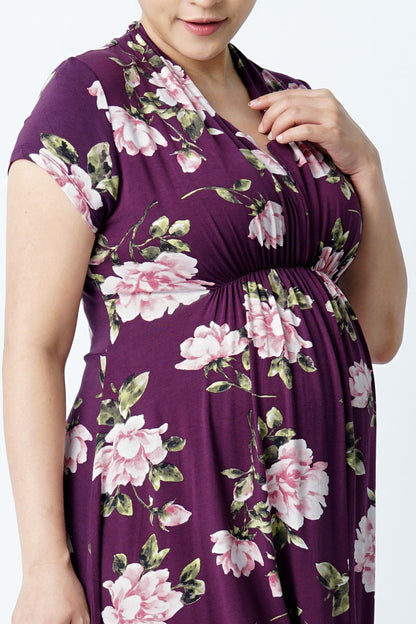 Maternity Empire Gathered Nursing Dress