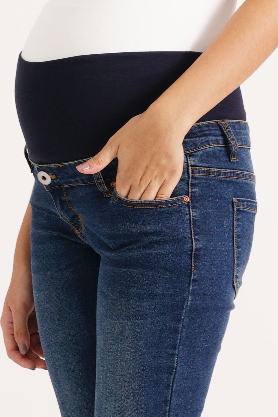 Maternity Full Panel Skinny Jeans