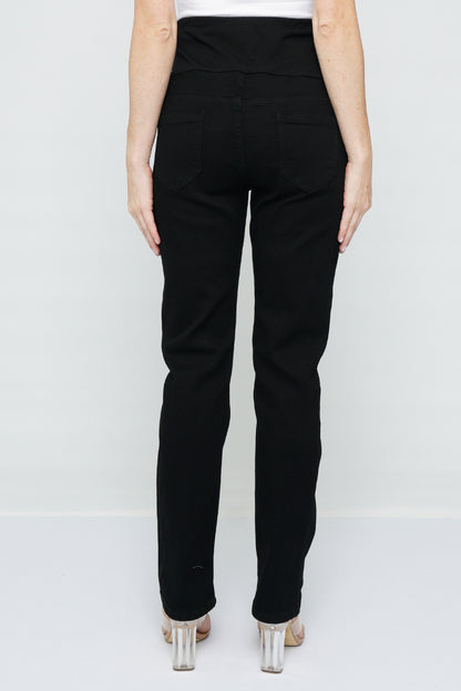 Maternity Full Panel Straight Leg Jeans