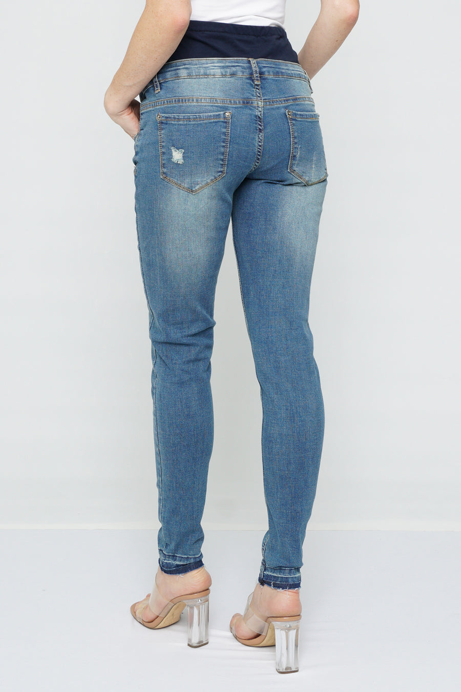 Full Panel Skinny Jeans