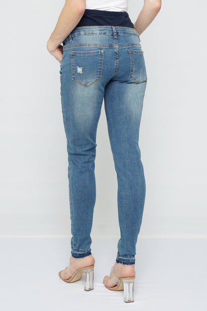 Full Panel Skinny Jeans