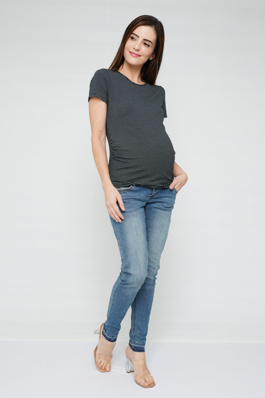 Full Panel Skinny Jeans