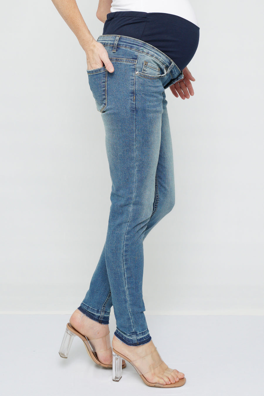 Full Panel Skinny Jeans
