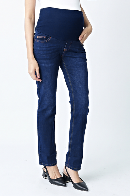 maternity jeans with full panel support