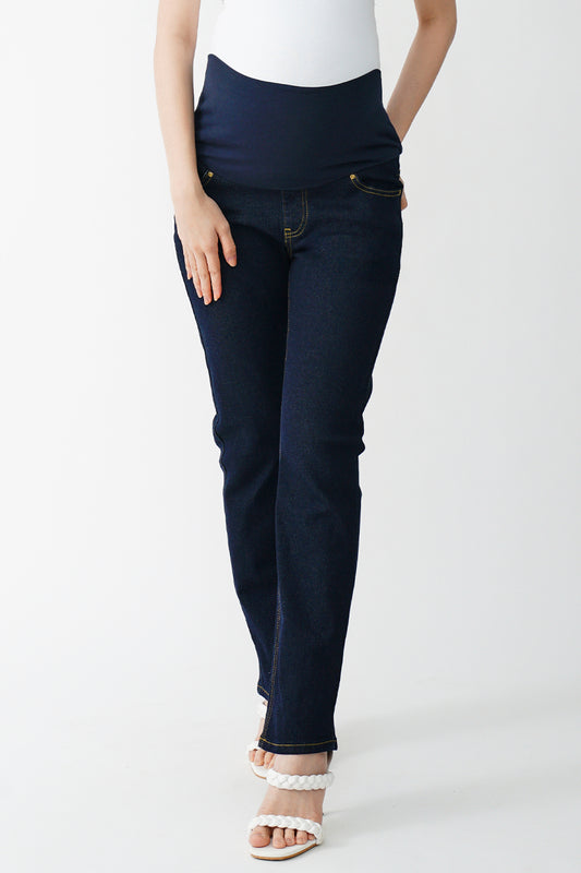 Maternity Full Panel Relaxed Fit Jeans