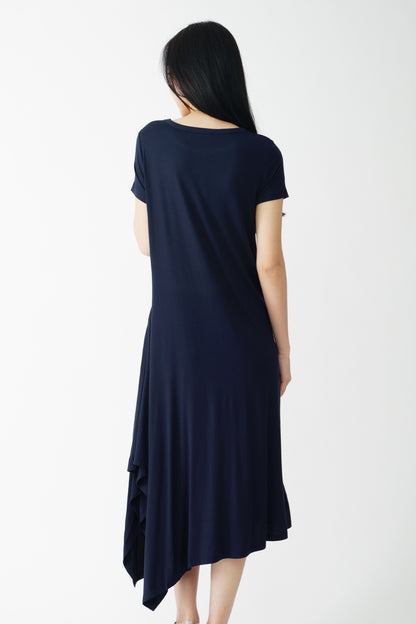 Asymmetric Hem Dress
