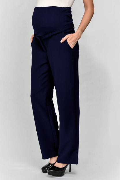 Maternity Full Panel Wide Leg Pants