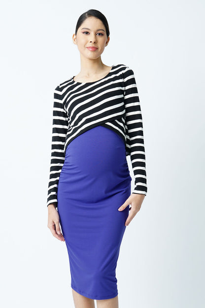 Maternity Two Piece Nursing Dress