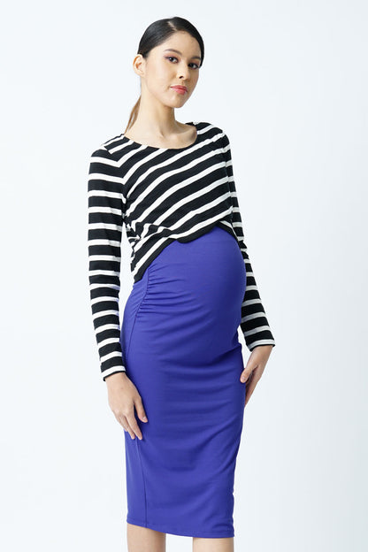 Maternity Two Piece Nursing Dress