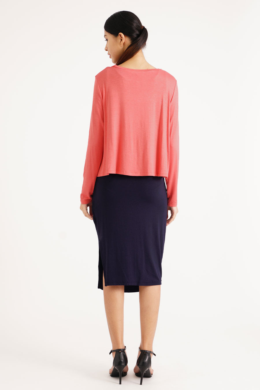 Maternity Two Piece Nursing Dress