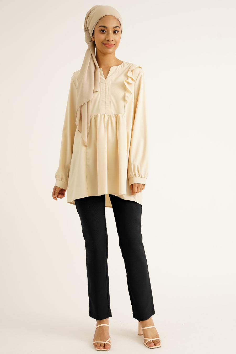 Maternity Demi Panel Straight Leg Pants