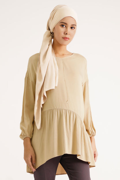 Puff Sleeve Nursing Blouse