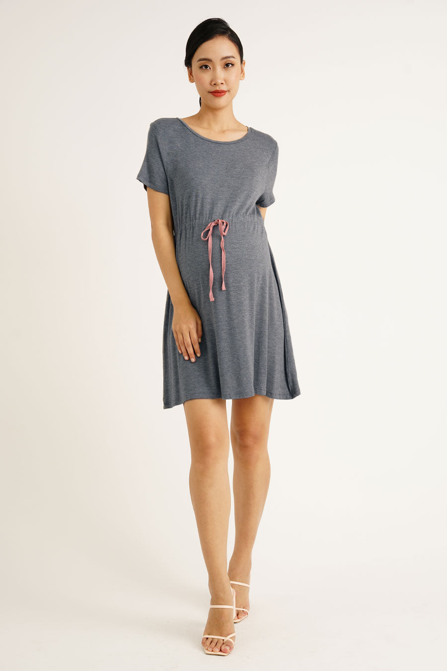 Maternity Drawstring Dress
