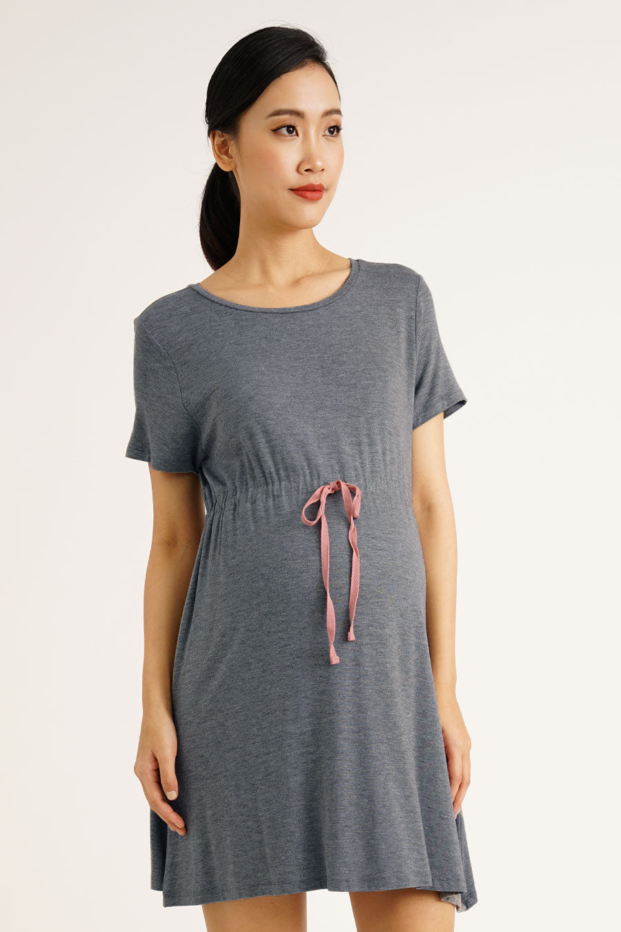Maternity Drawstring Dress