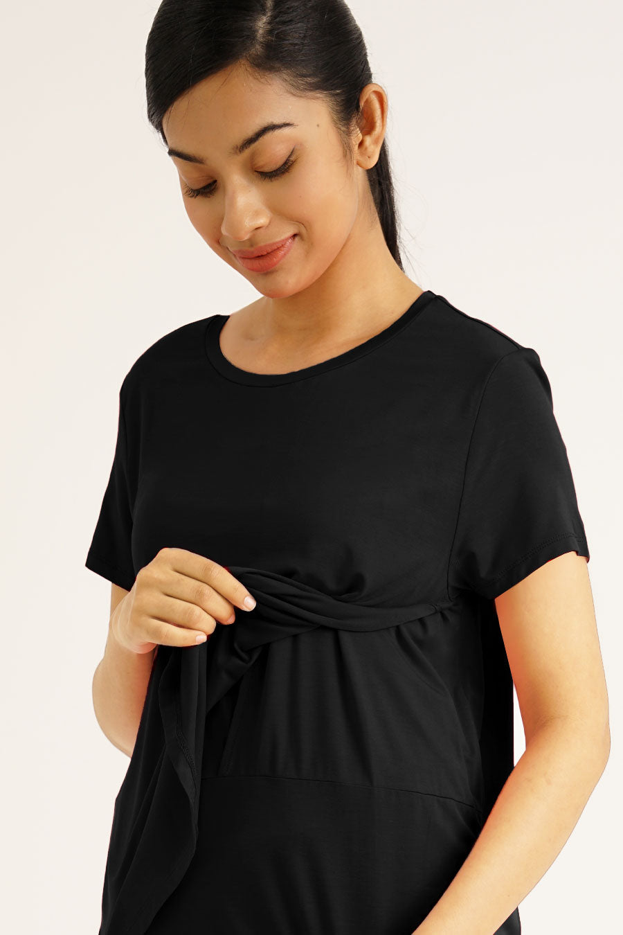 S/S Nursing Layered Top