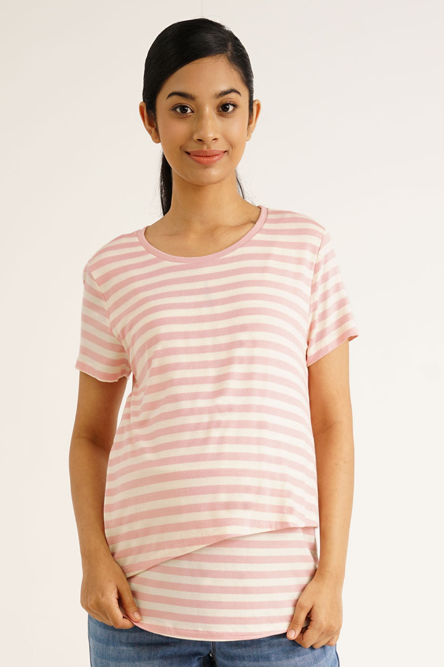 S/S Nursing Layered Top