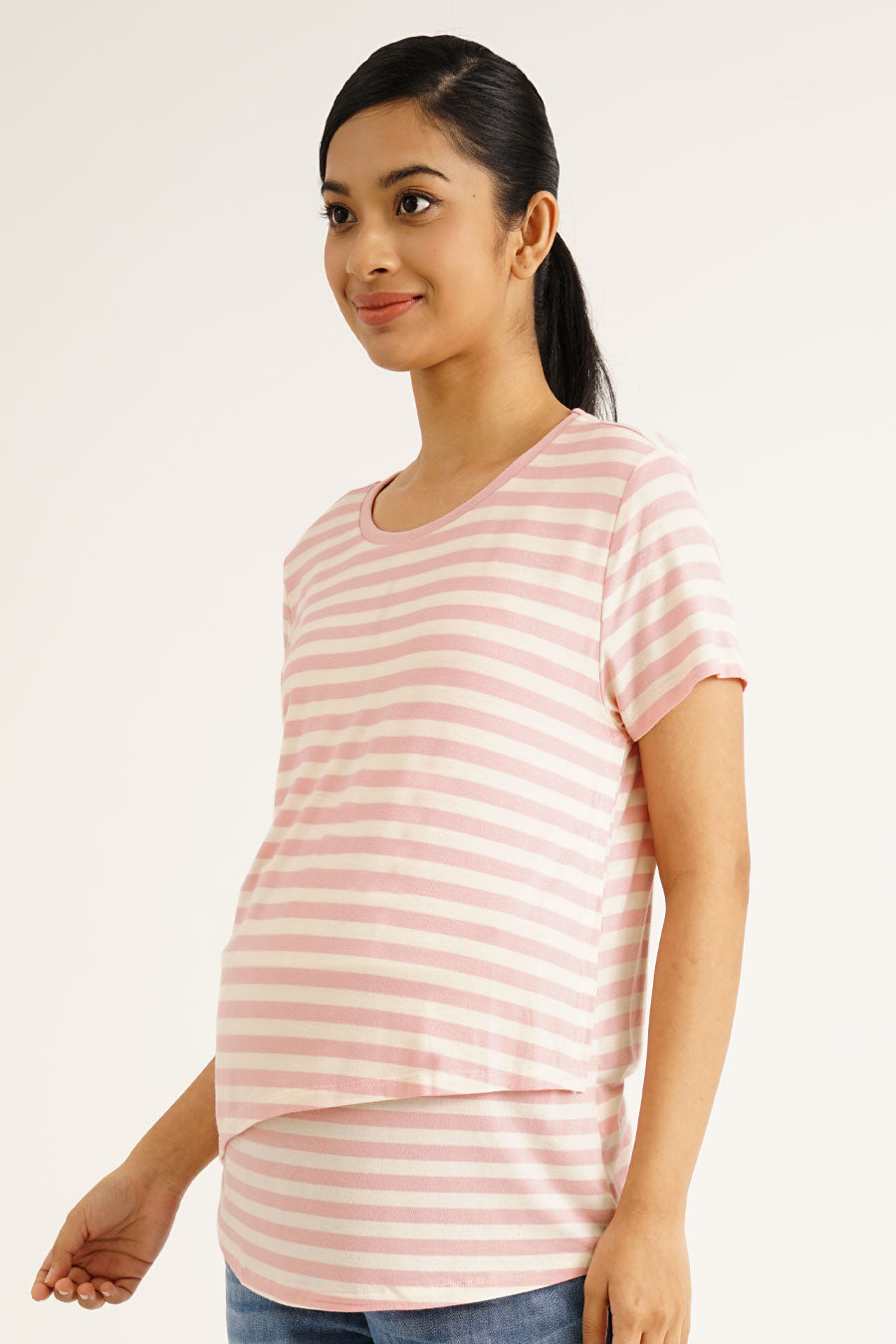 S/S Nursing Layered Top