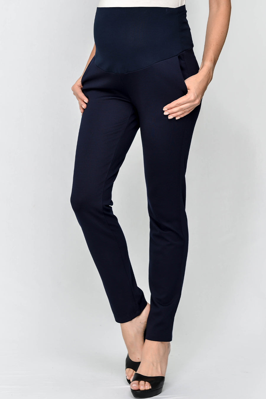 Maternity Slim Fit Ponte Pants