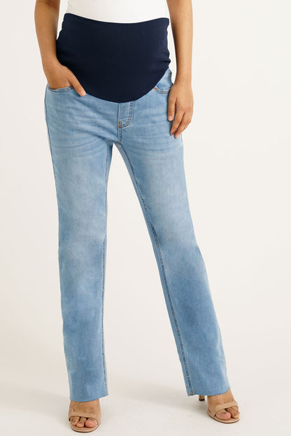 Maternity Full Panel Boot Leg Jeans