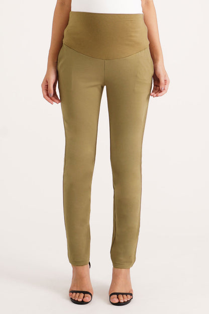 Maternity Slim Fit Ponte Pants