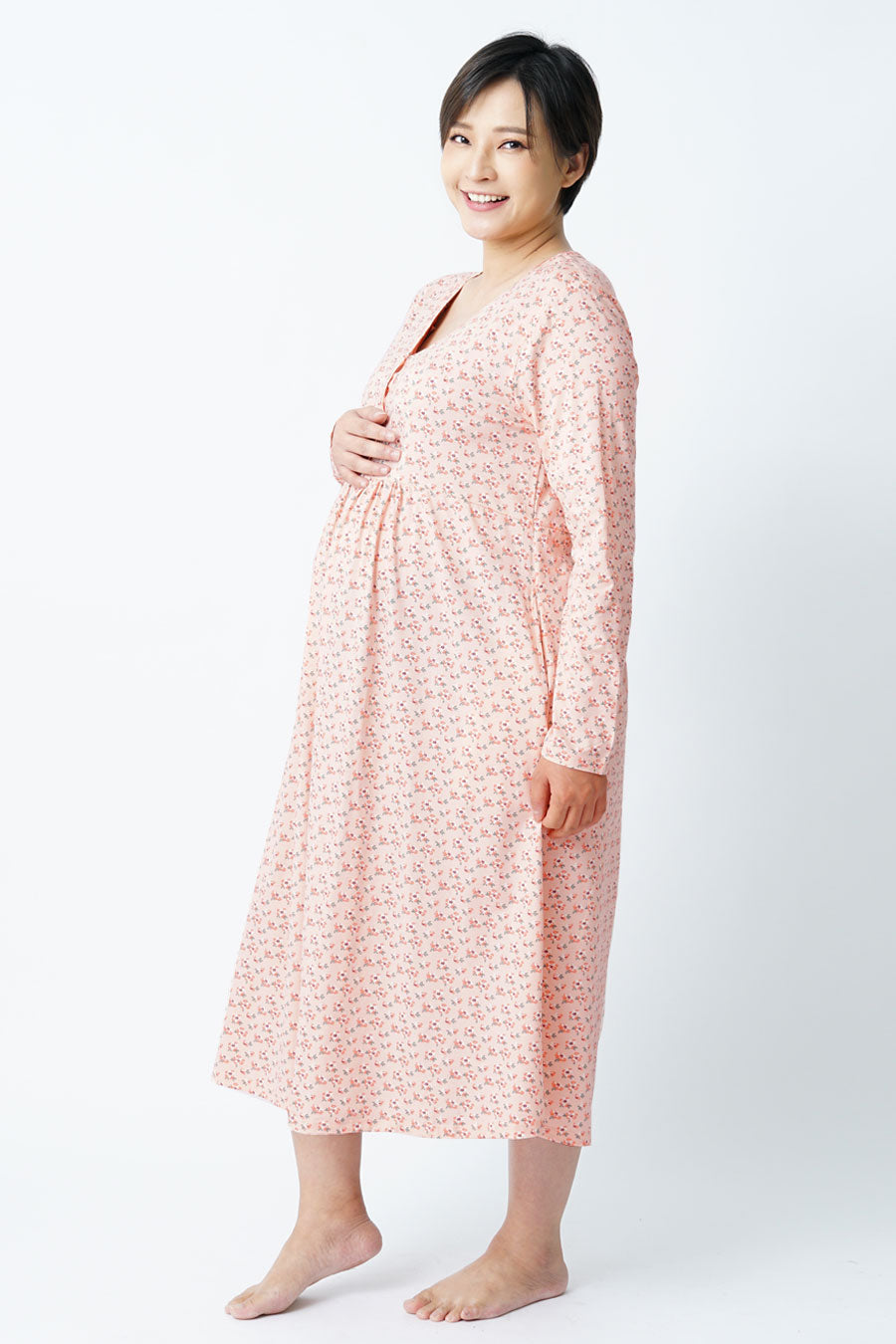 Sleepwear Nursing Dress