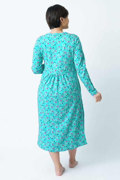 Sleepwear Nursing Dress