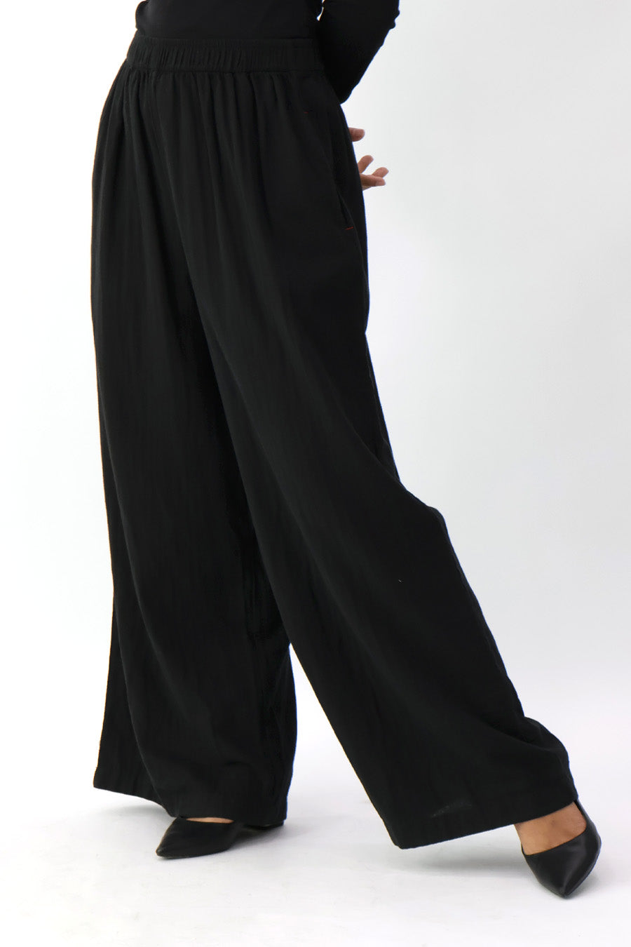 Black Wide Leg Pants