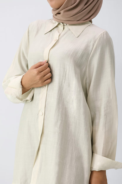 Neutral Flowing Shirt