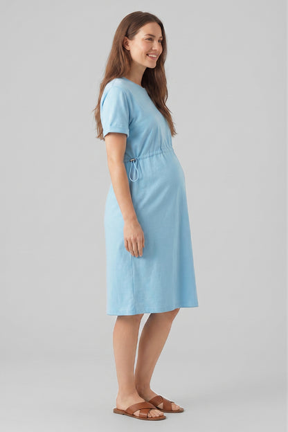 Single Jersey Drawstring Dress