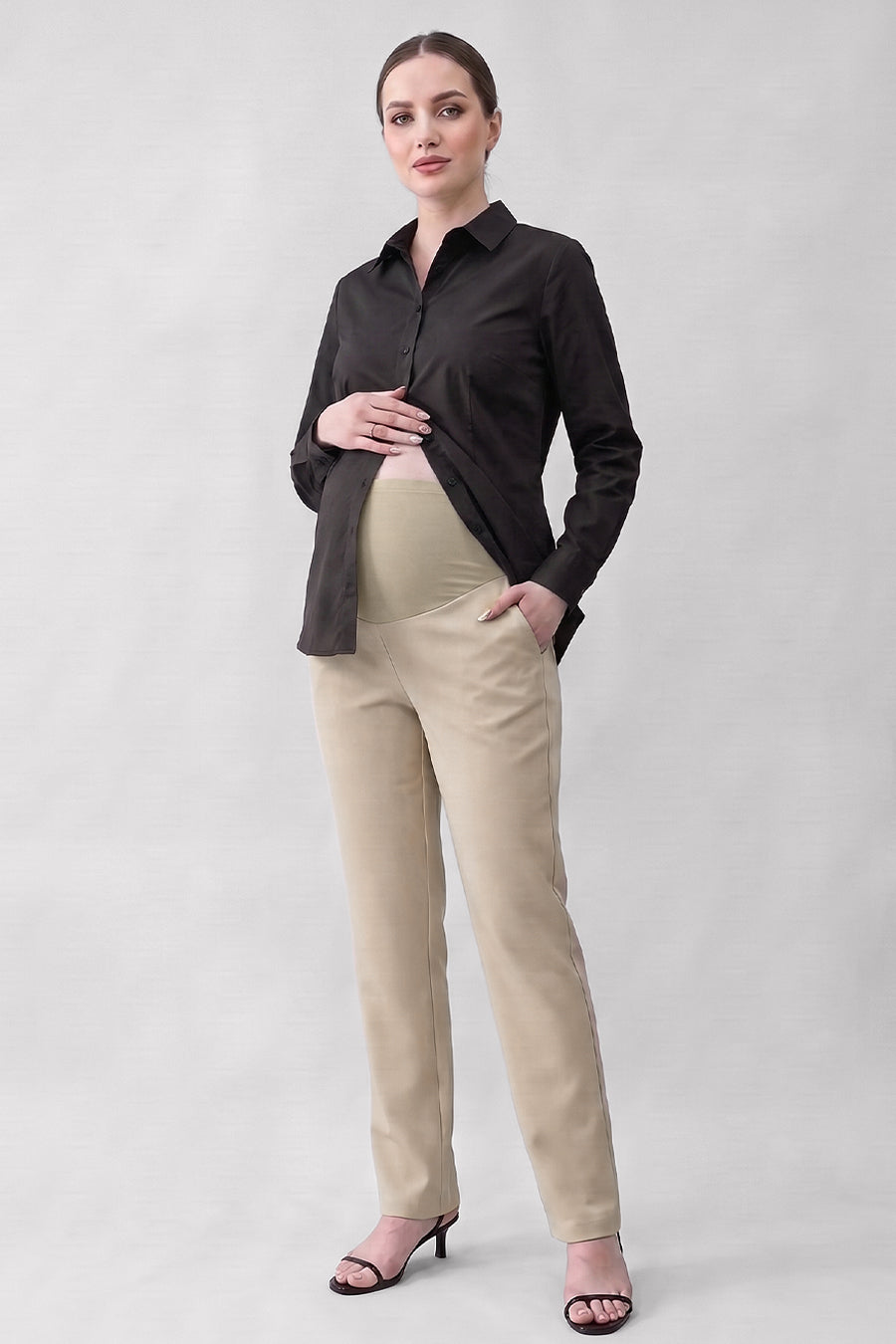 Full Panel Straight Leg Pants