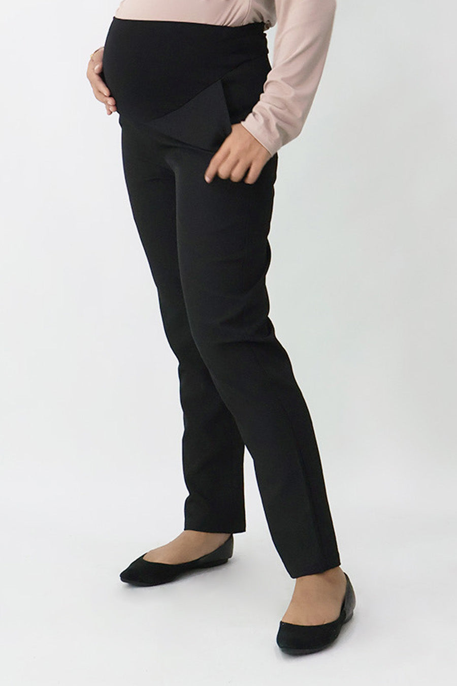 Full Panel Straight Leg Pants