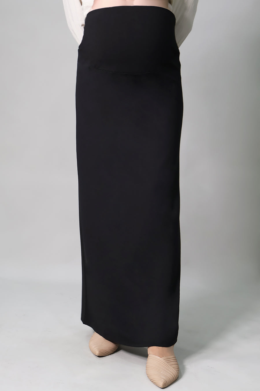 Maternity Straight Fit Long Skirt