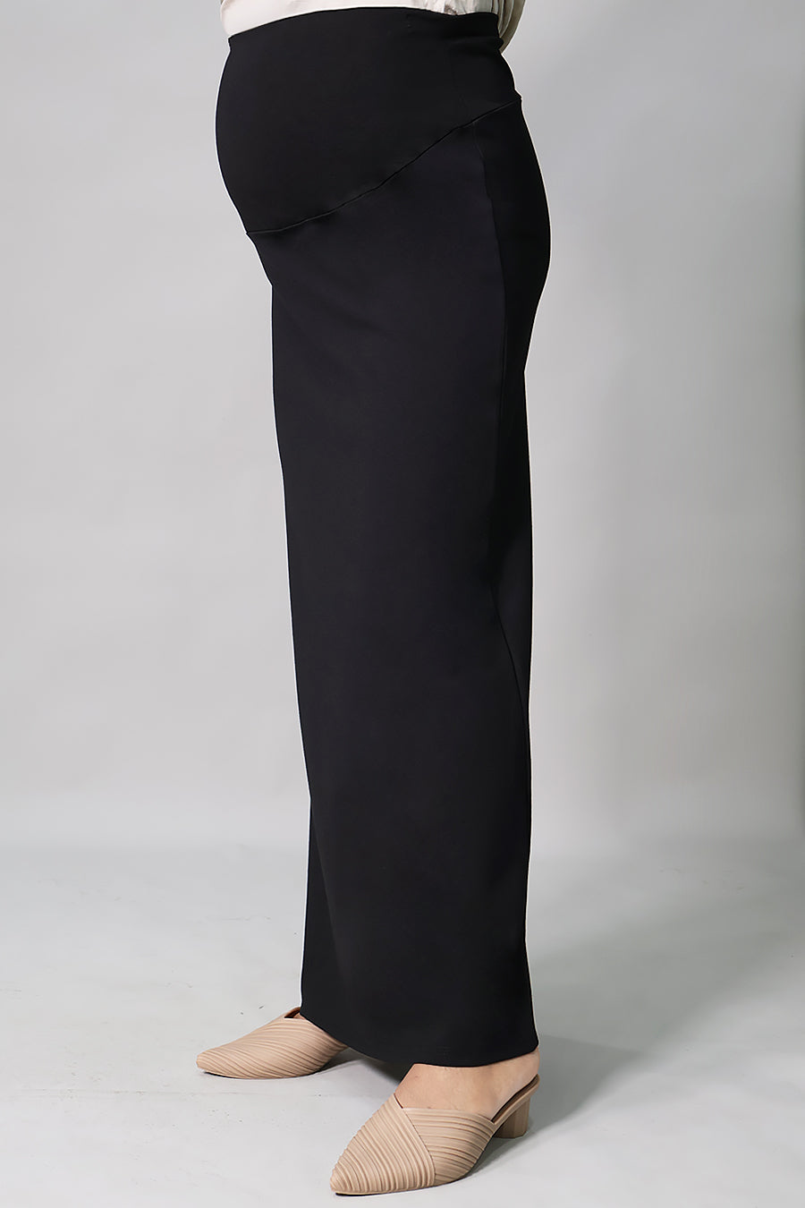 Maternity Straight Fit Long Skirt