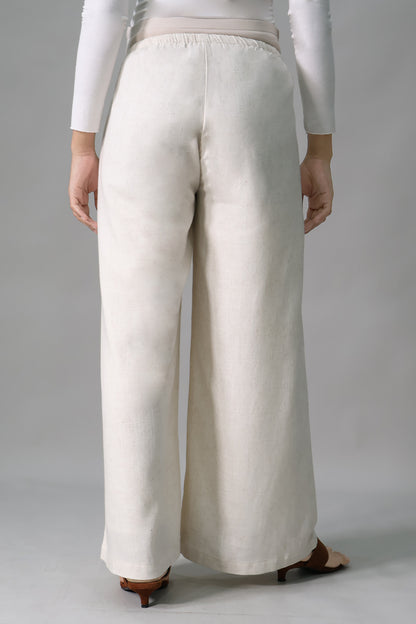 Full Panel Wide Leg Linen Pants