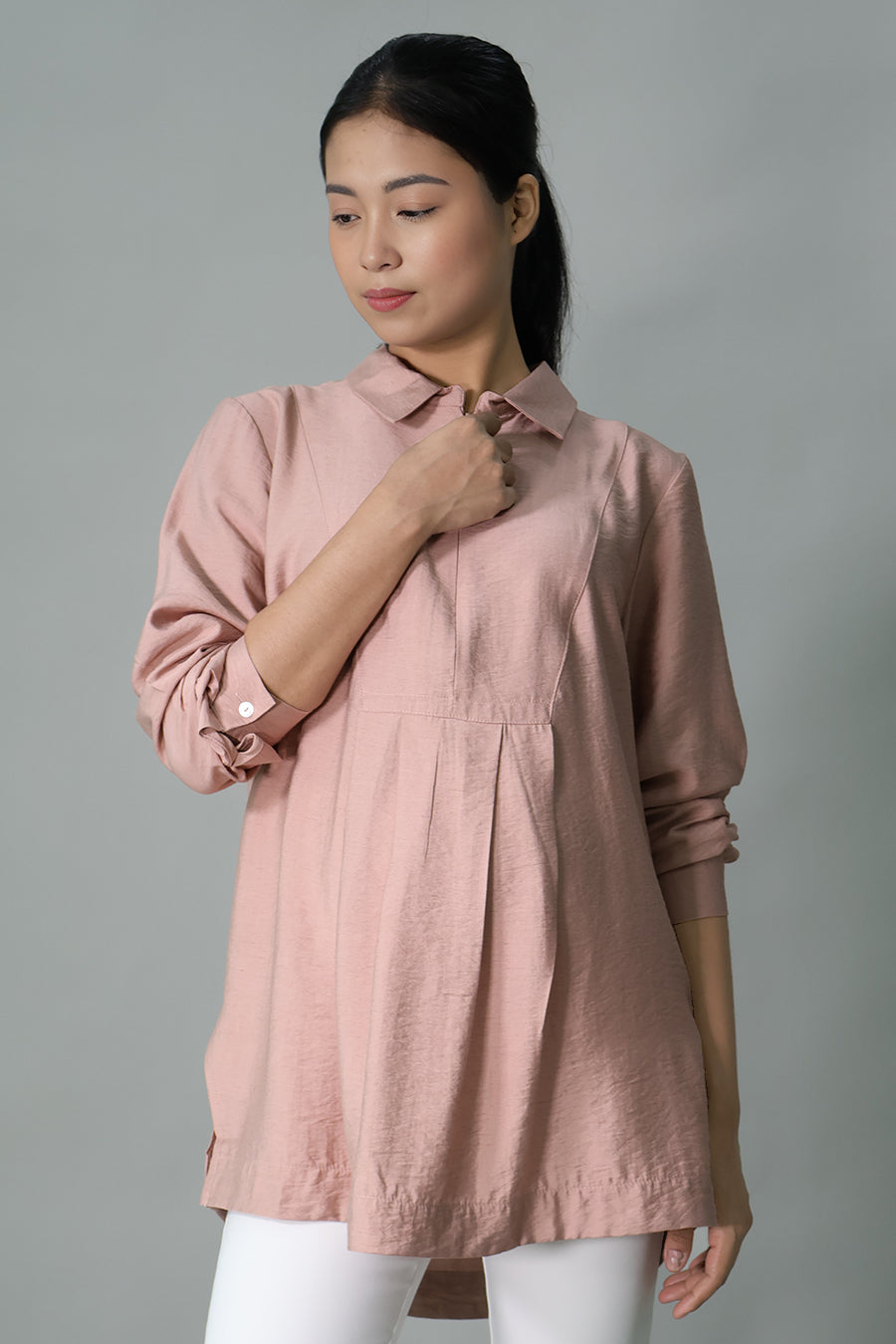 Relax Ease Zip Nursing Shirt