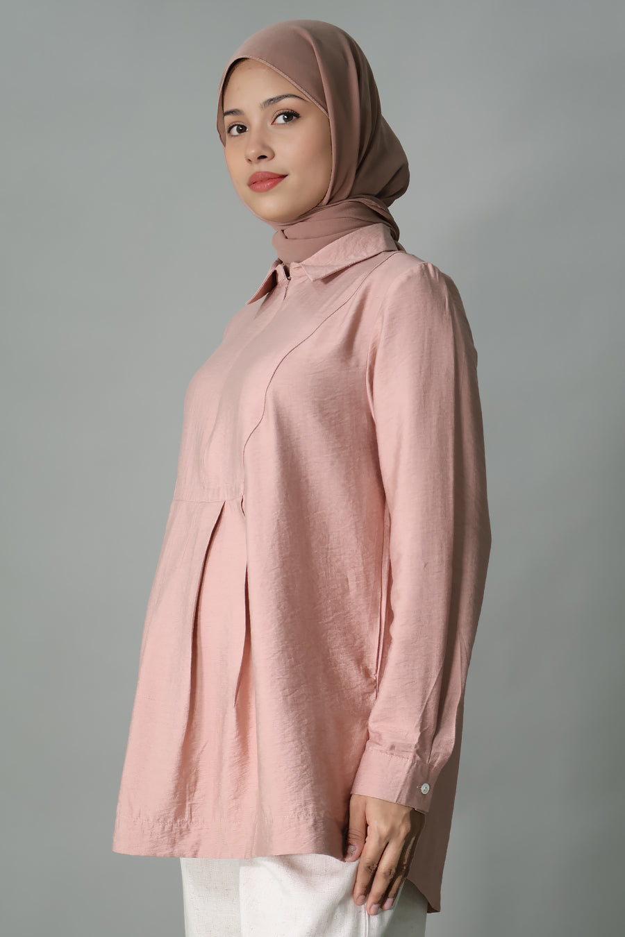 Relax Ease Zip Nursing Shirt