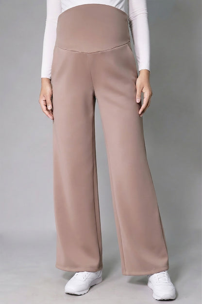 Wide Leg Maternity Jogger Pants