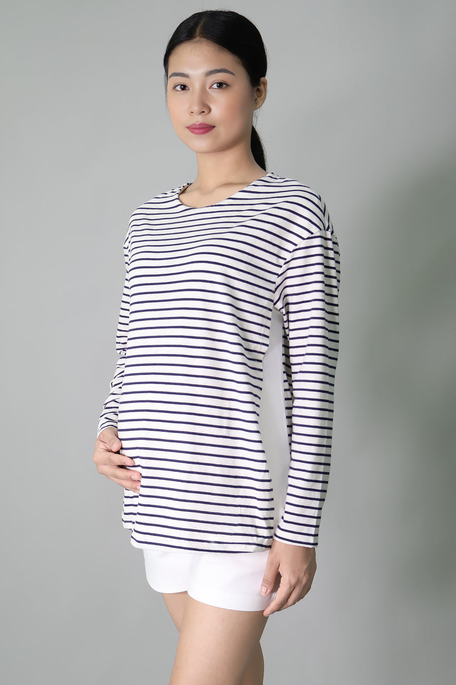 Maternity & Nursing Long Sleeve Top