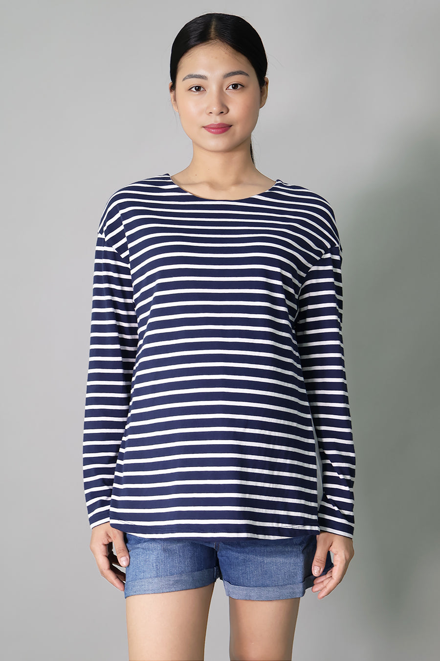 Maternity & Nursing Long Sleeve Top