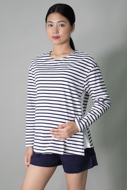 Maternity & Nursing Long Sleeve Top